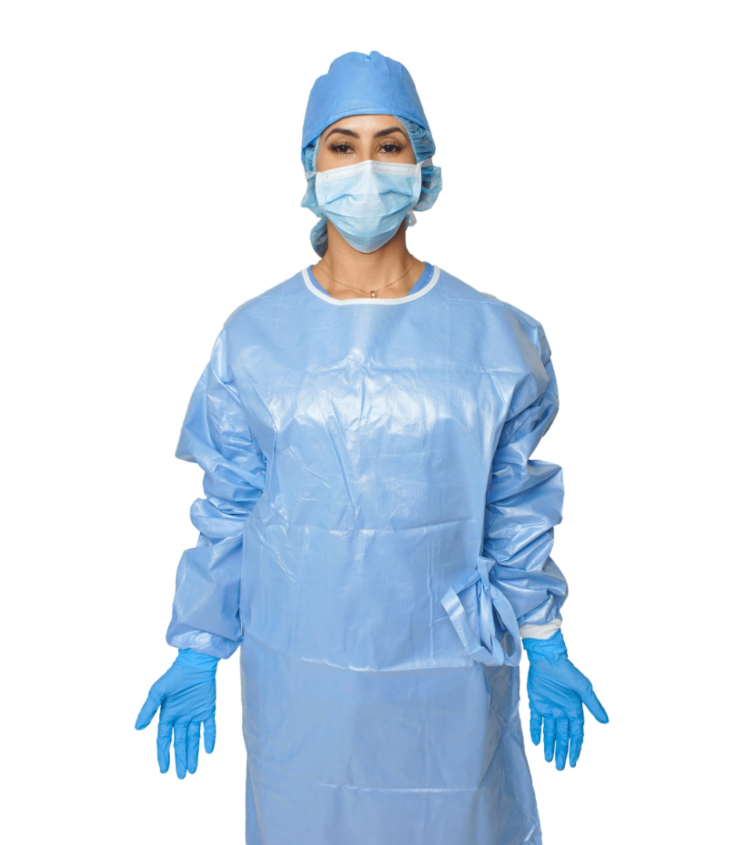 AlphaGown Breathable Poly-Coated Surgical Gown