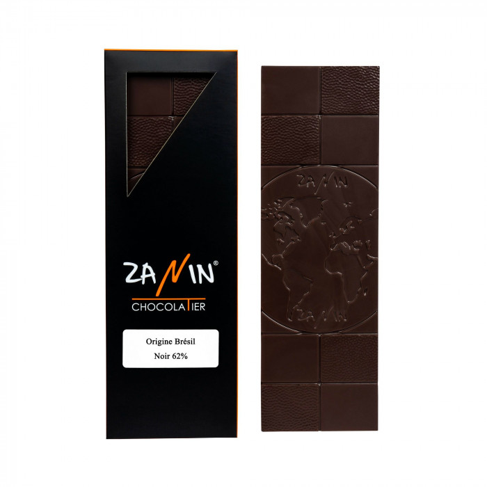 Dark chocolate bar 62% - Origin Brazil