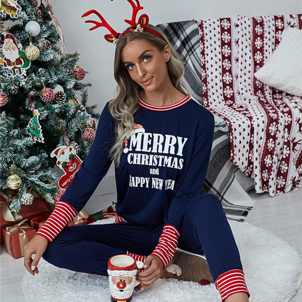 Womens Christmas Pajamas 2 Piece Set with FREE Shipping