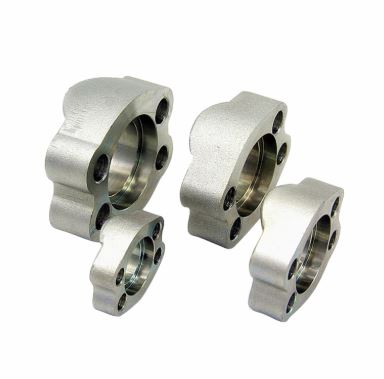 SAE J518 CODE 62 FLANGE CLAMPS WITH TAPPED METRIC HOLE