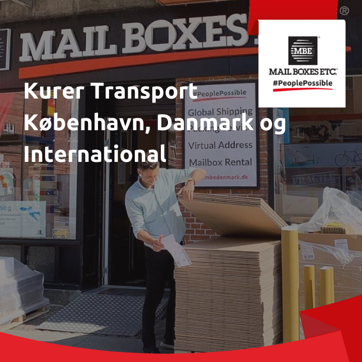 Kurer transport København, Danmark og International