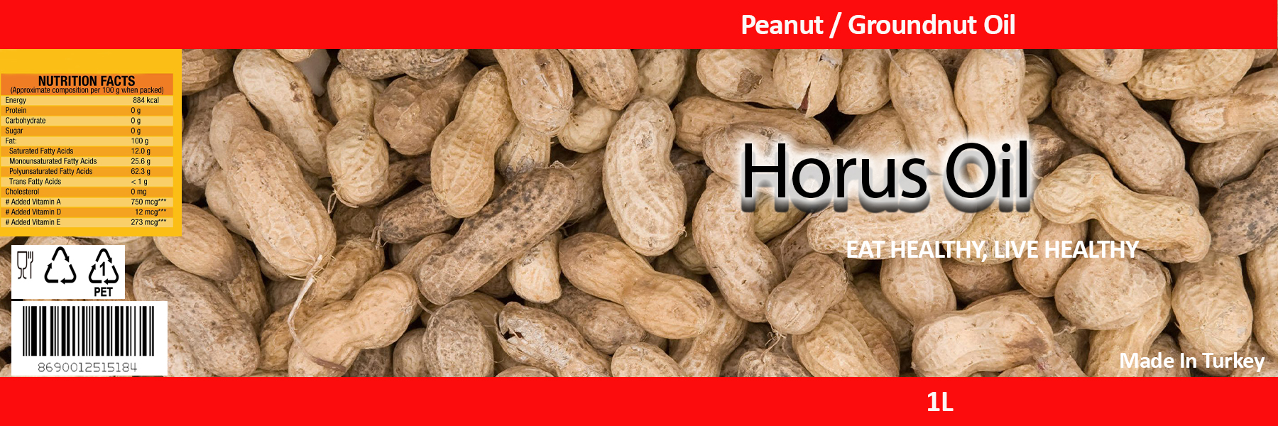 Peanut / Groundnut Oil