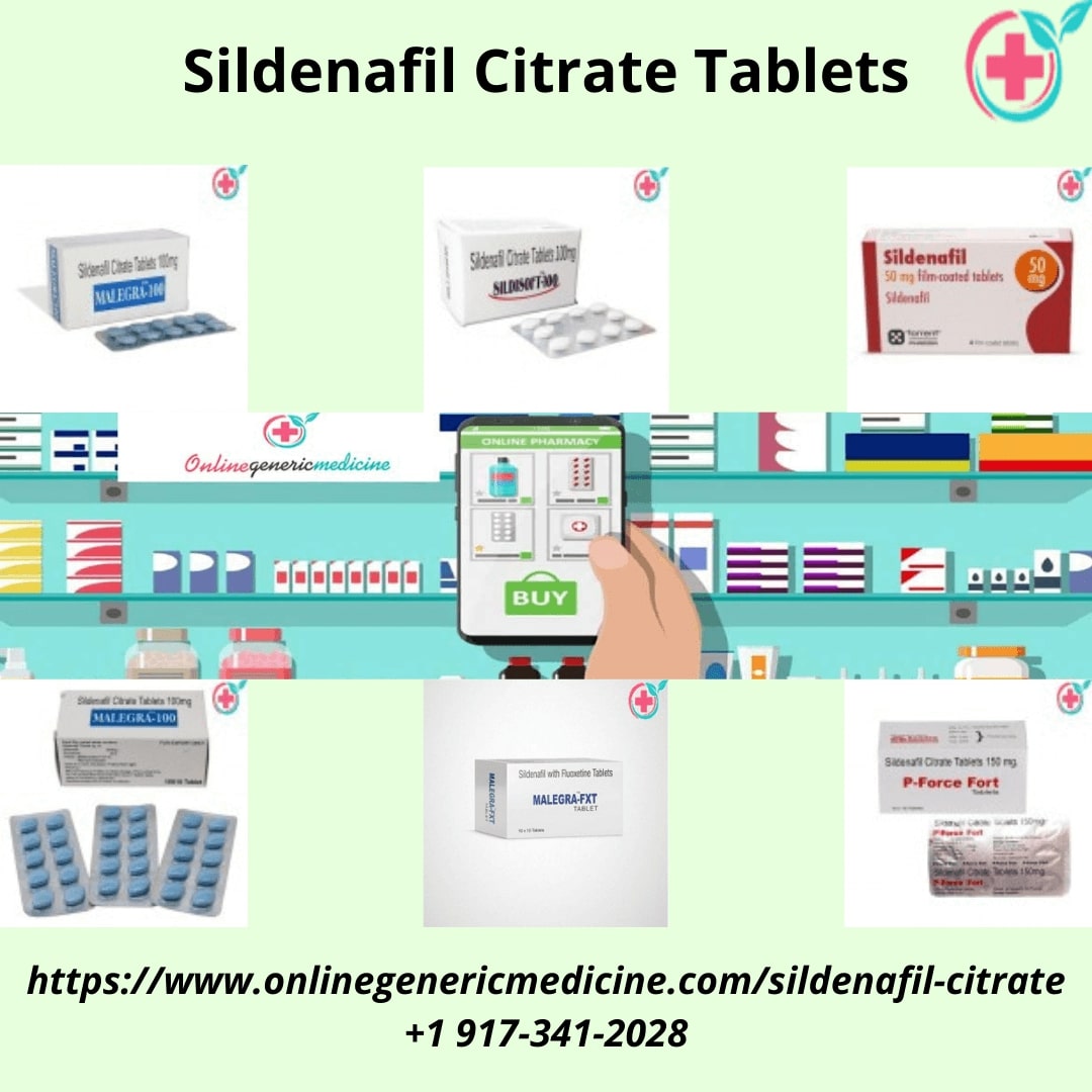 Buy Sildenafil Citrate Online | Sildenafil Citrate Tablets