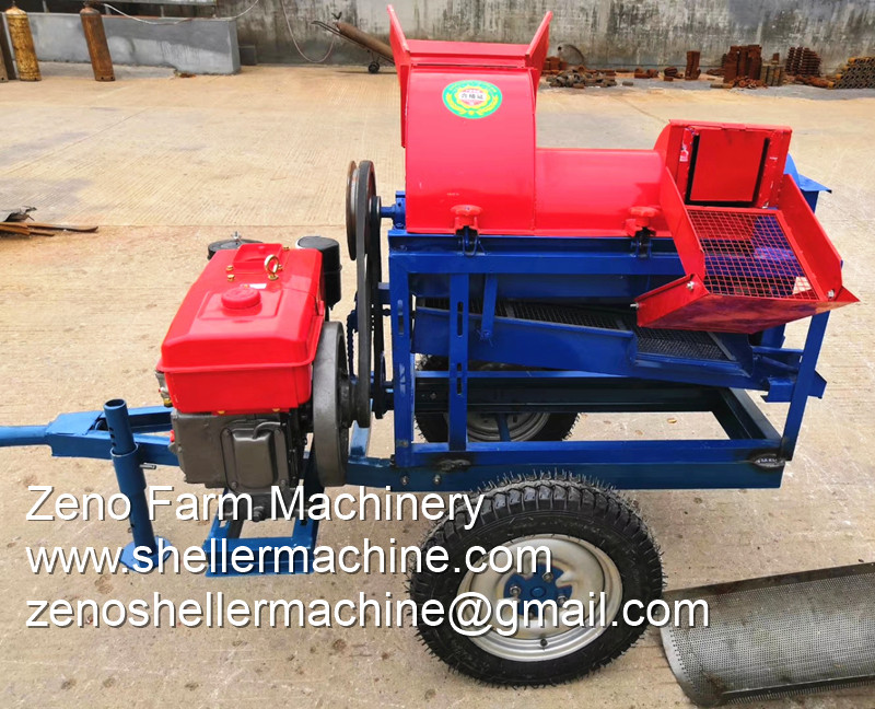 Multi crop thresher machine