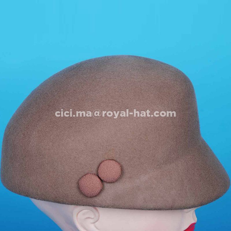 Fashion Style Women Wool Felt Caps