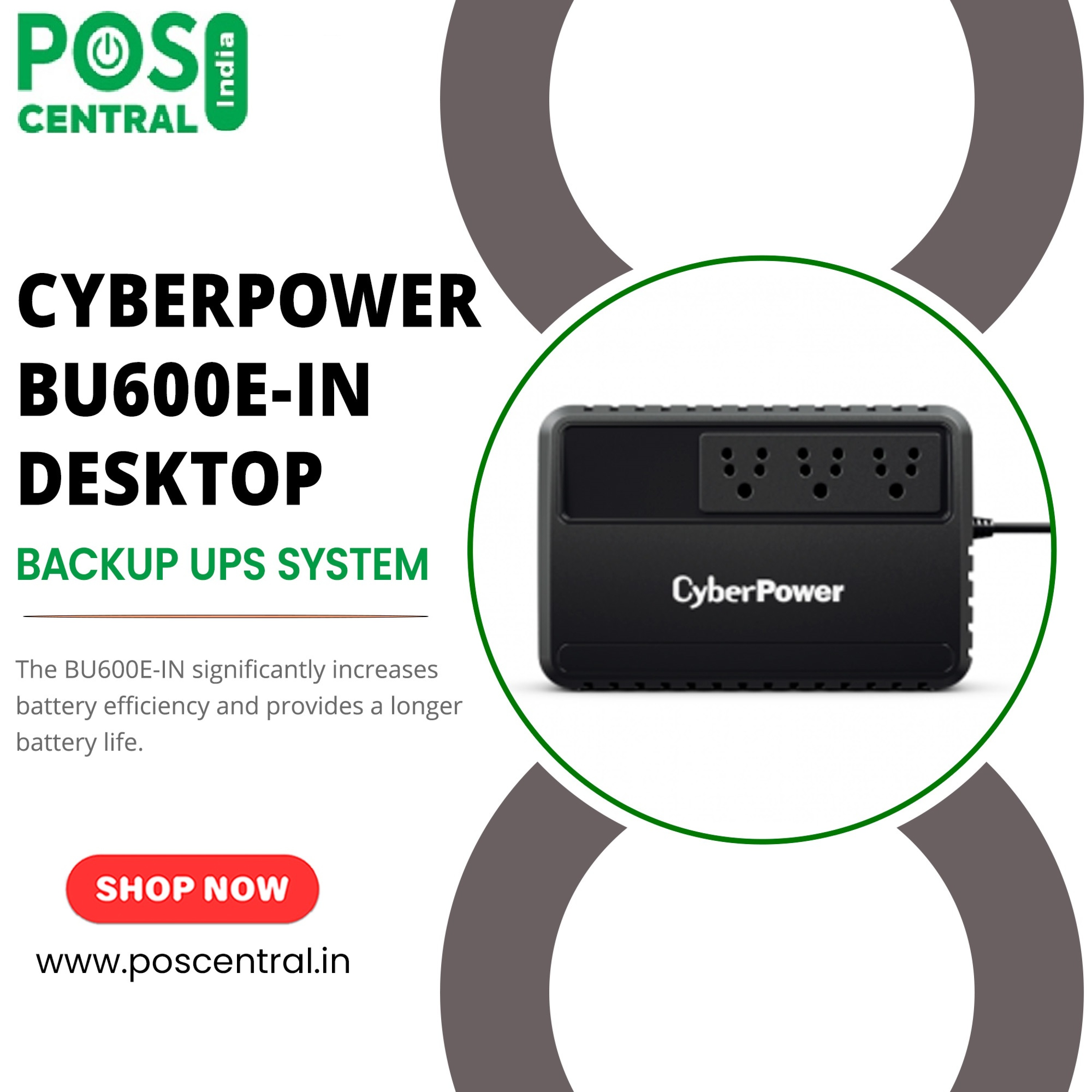 CyberPower BU600E UPS online at best prices in India