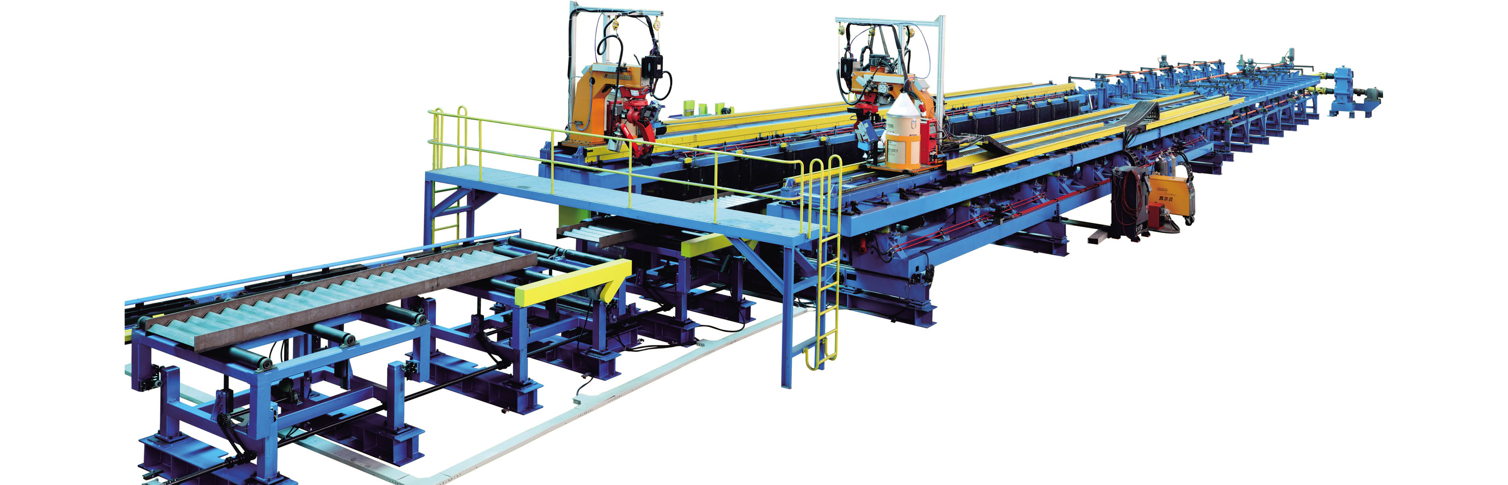 Corrugated Web H-beam Welding Line