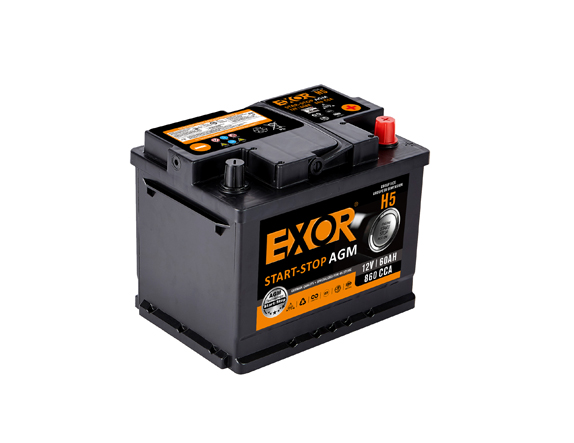 12V60AH - AGM Battery (Start-Stop)