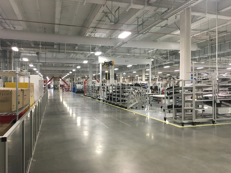 DurkeeSox Fabric Air Duct for TESLA GIGA Factory