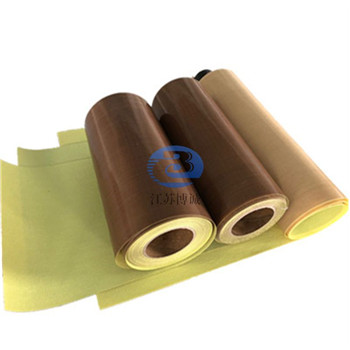 PTFE Coated Glass Tape Rolls With Release Paper     