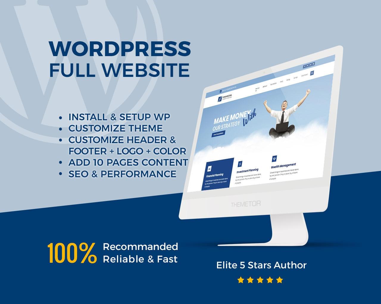 professional WordPress development service