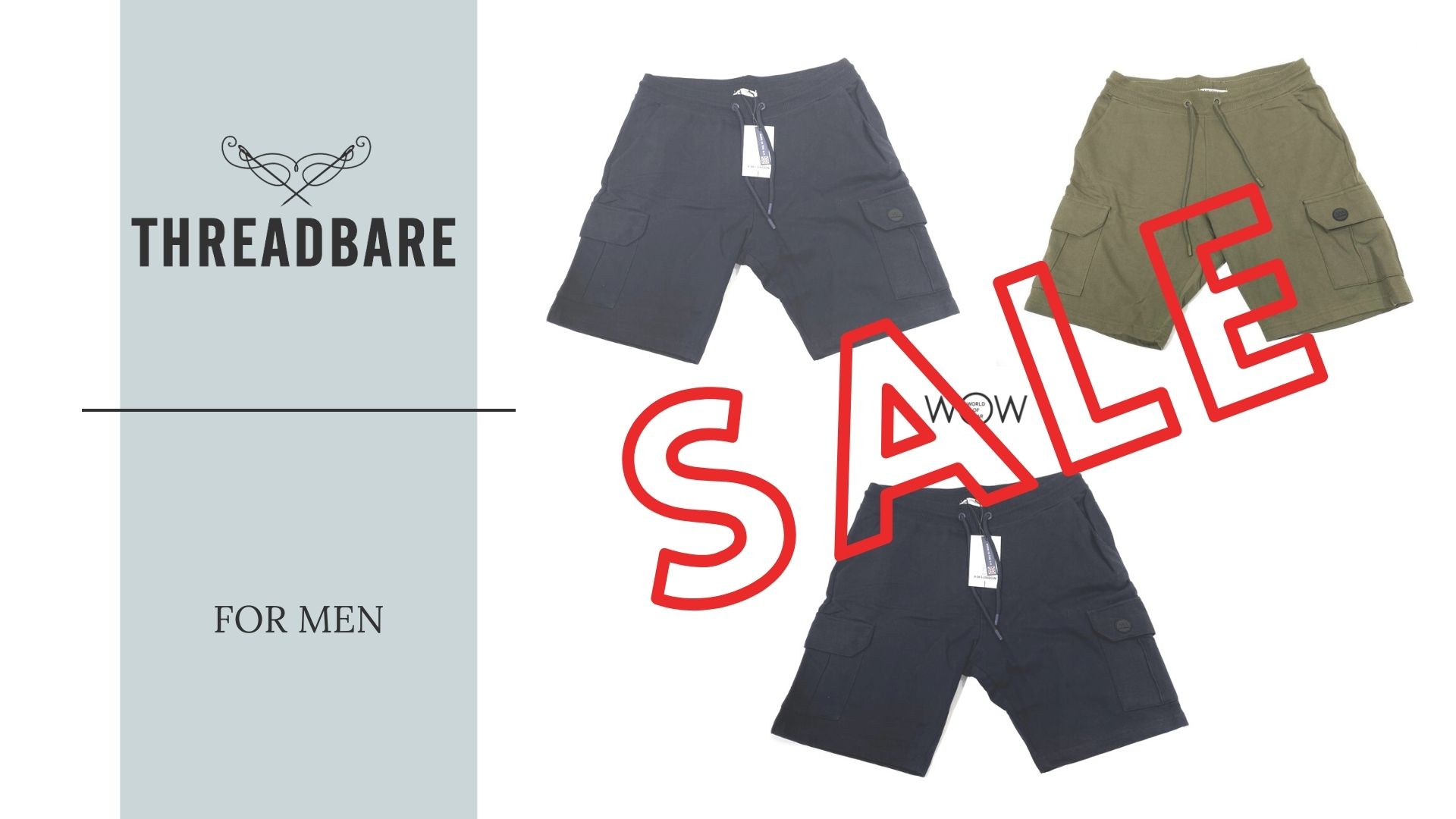 Men's all sizes Shorts UK brand Threadbare