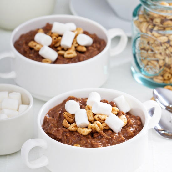 Hot Chocolate Overnight Oats 