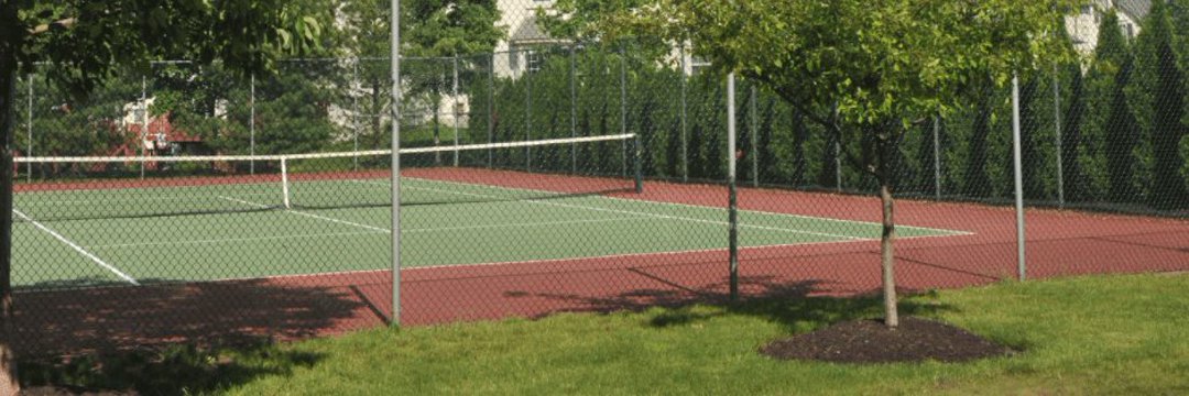 Court de tennis, des constructions