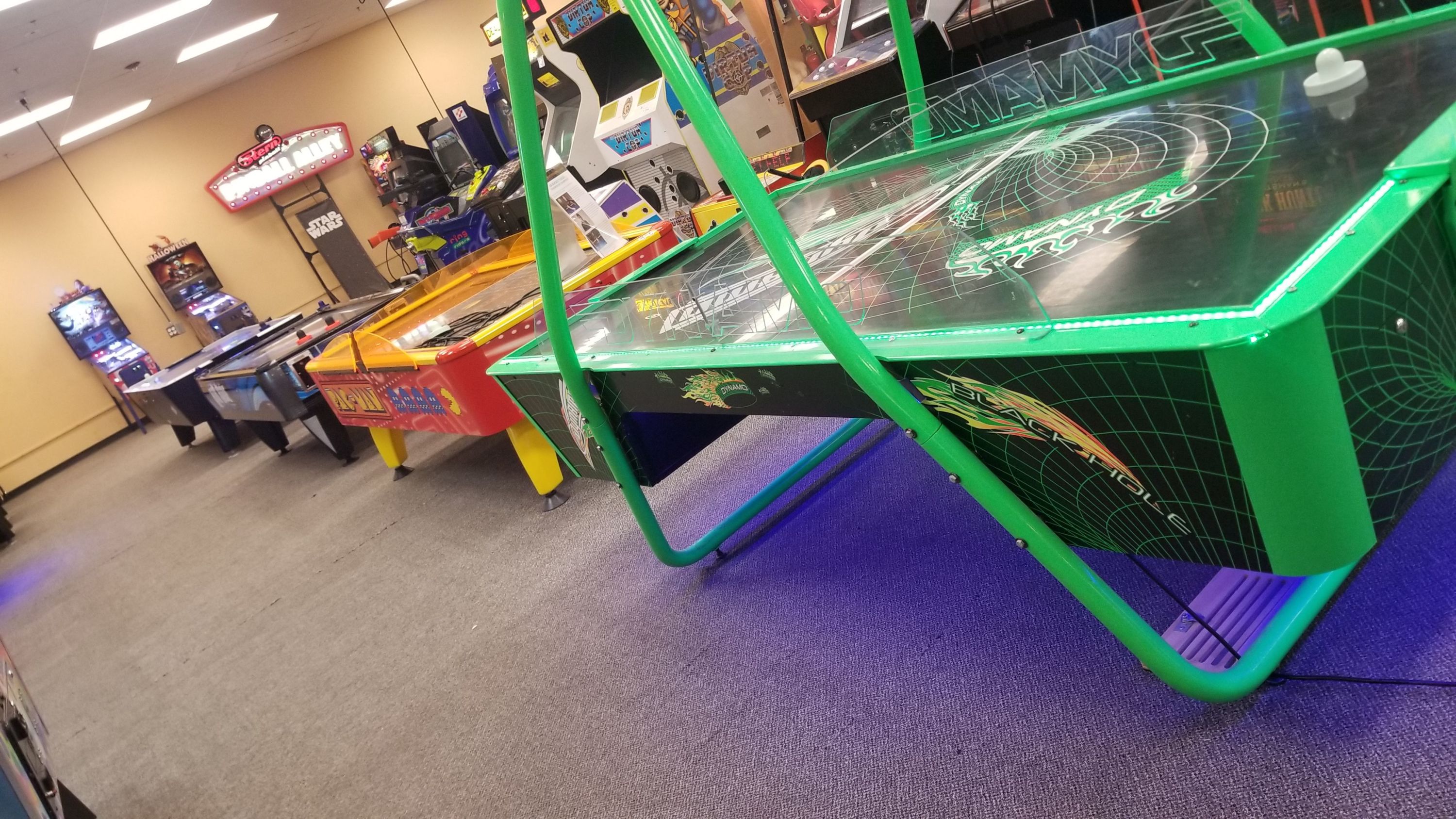 Air Hockey borð eða fylgihlutir