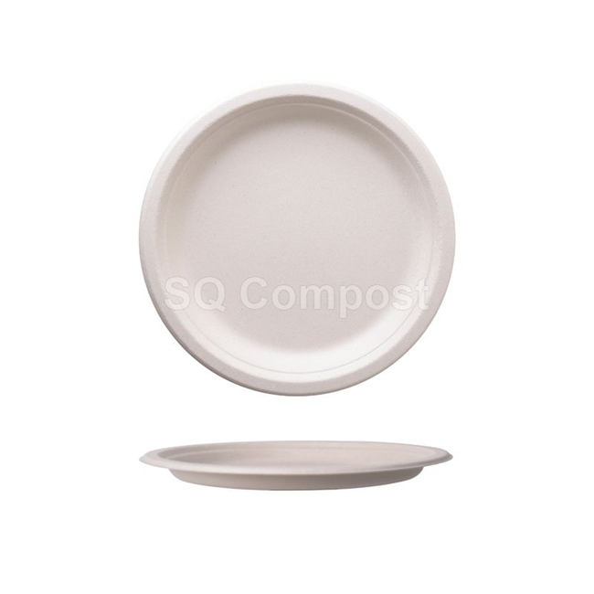 Round Bagasse Plates