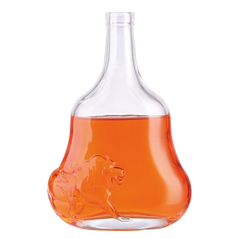 Wholesale 700ml Glass XO/Brandy Bottle with Cap    