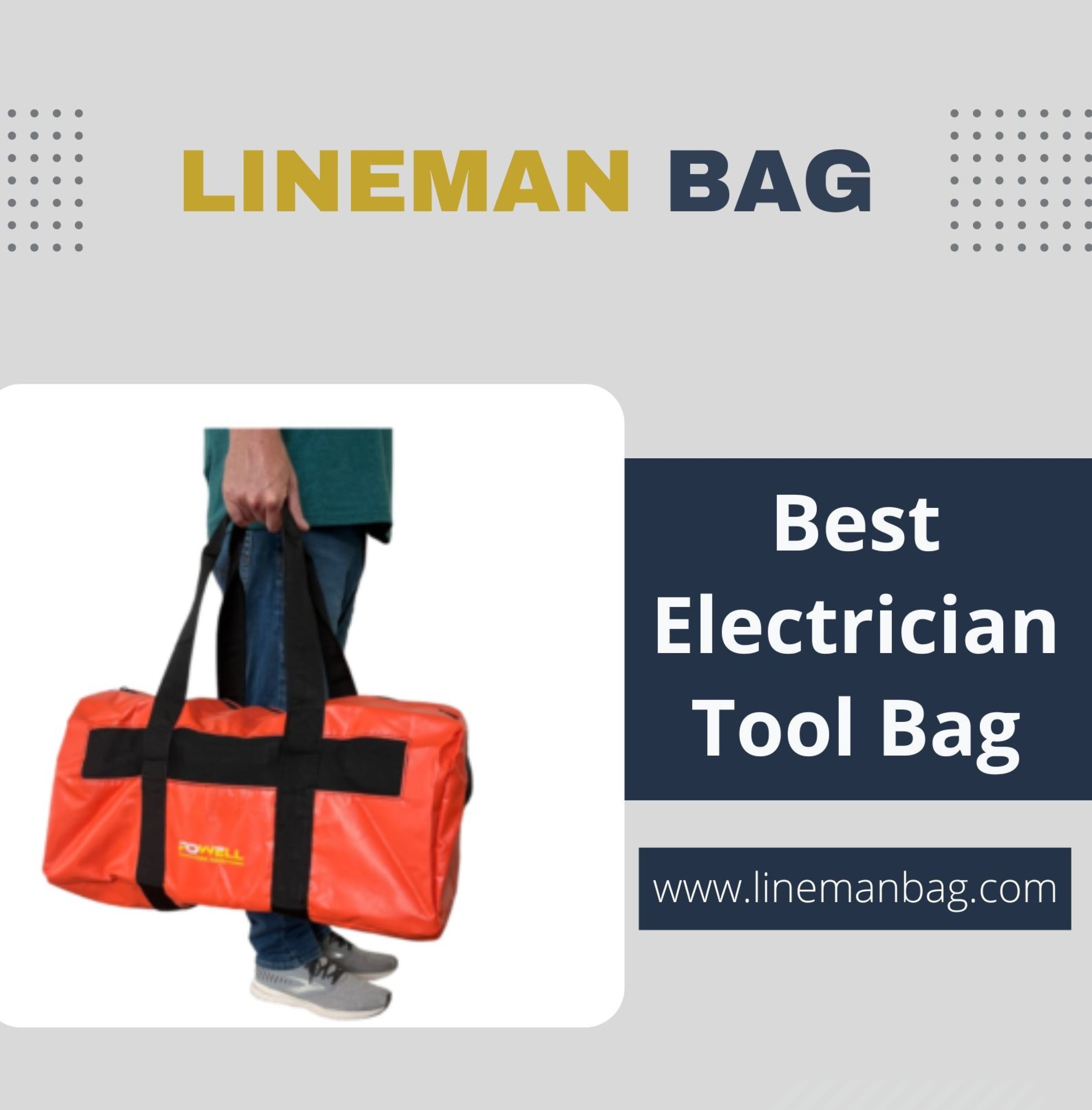 Best Electrician Tool Bag