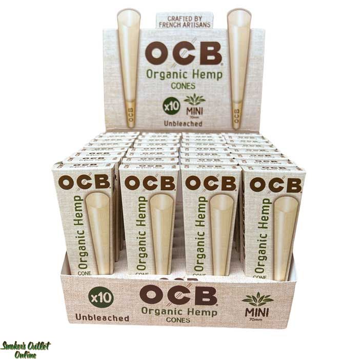 OCB Organic Hemp Cones - 10ct - Mini